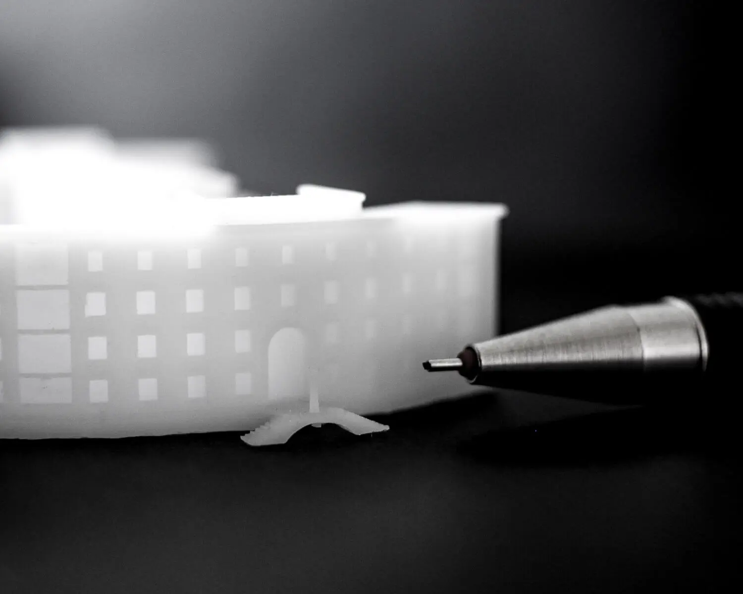 Printed model detail