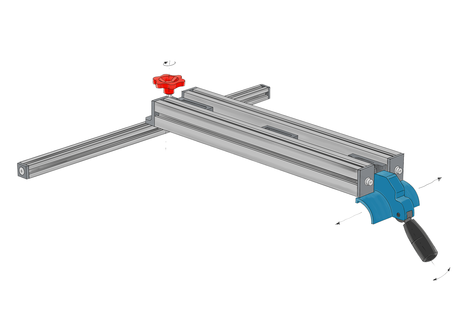 Makita MLT100N Rip Fence