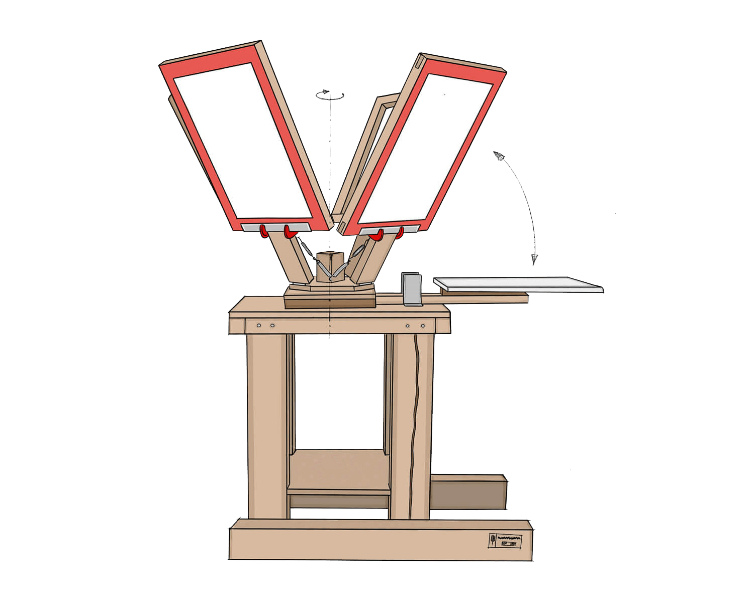Screen Printing Device