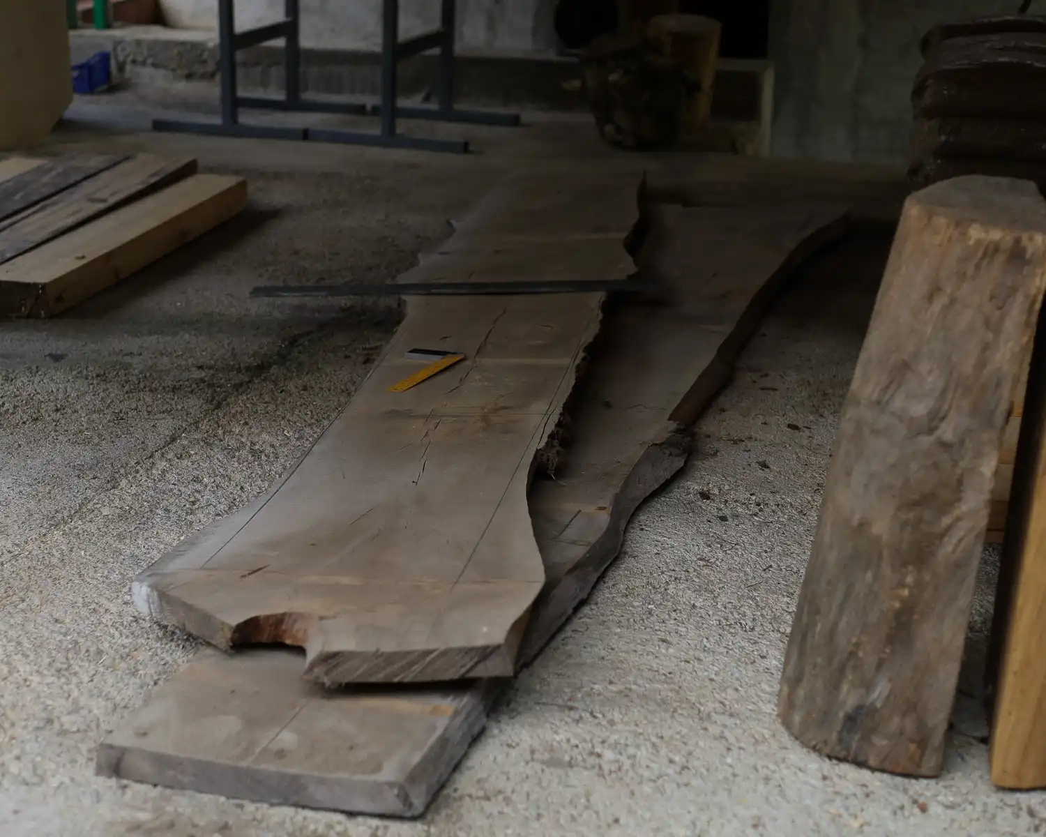 Oak planks