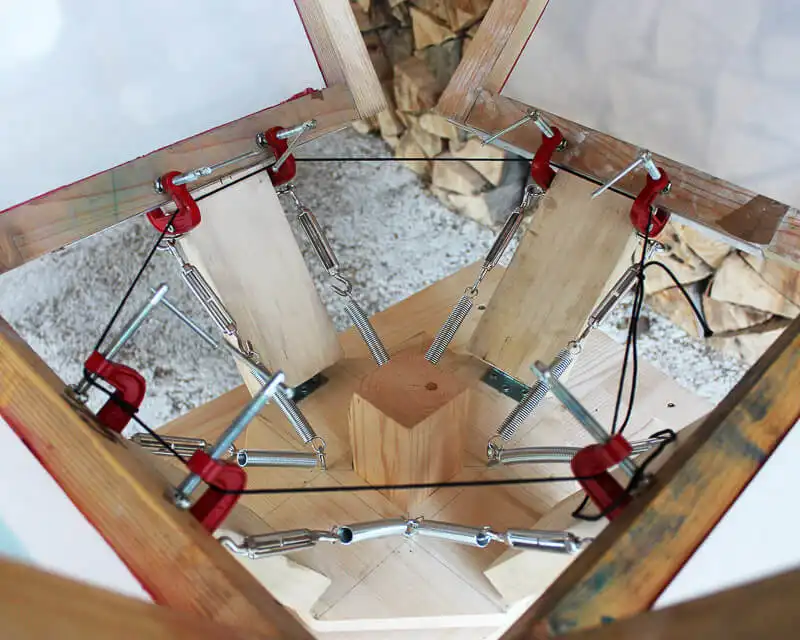 Screen printing device mechanism