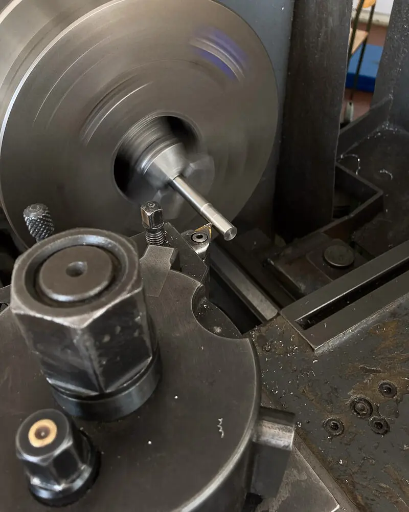 Machining the nut