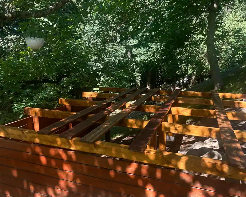 Terrace construction 4